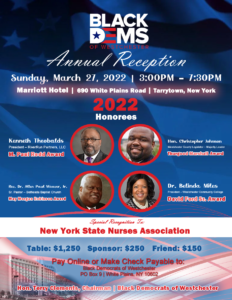 Black Dems of Westchester Annual Reception 2022